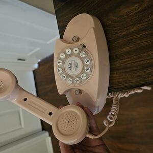 Crossley Retro Rotary Phone - Pink